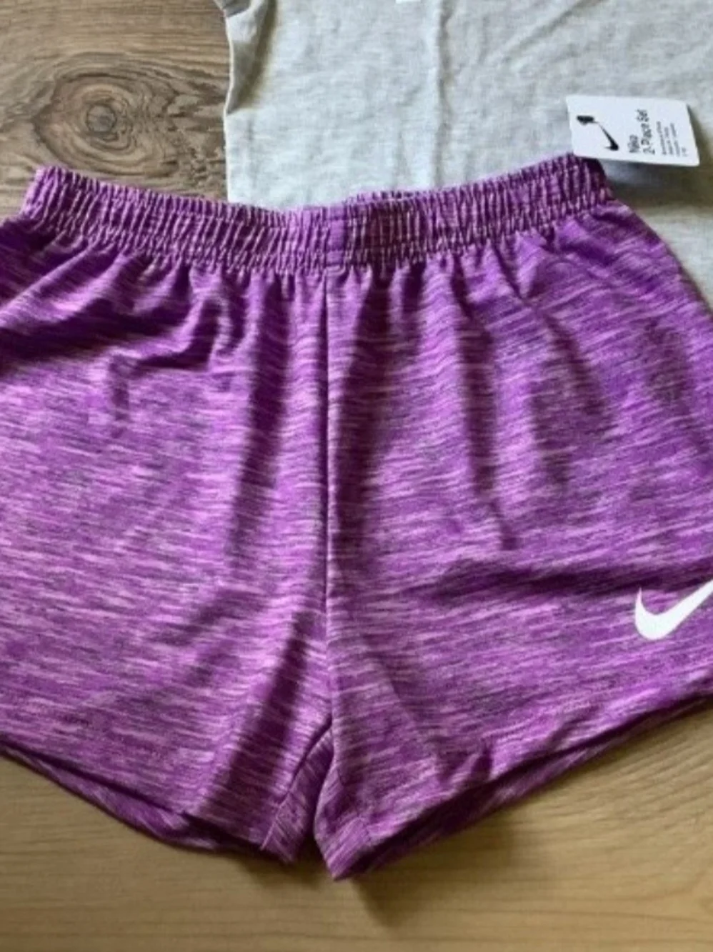 Nike Girls Tee & Shorts Set Size 6X(NWT) - Picture 3 of 4
